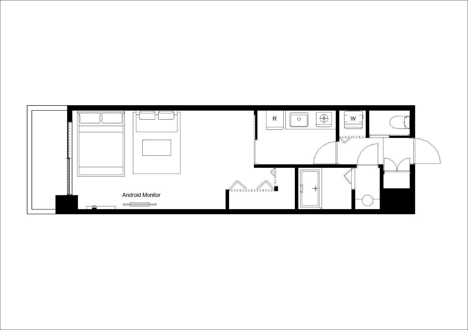 Apartamento Axia Osaka Habitación foto